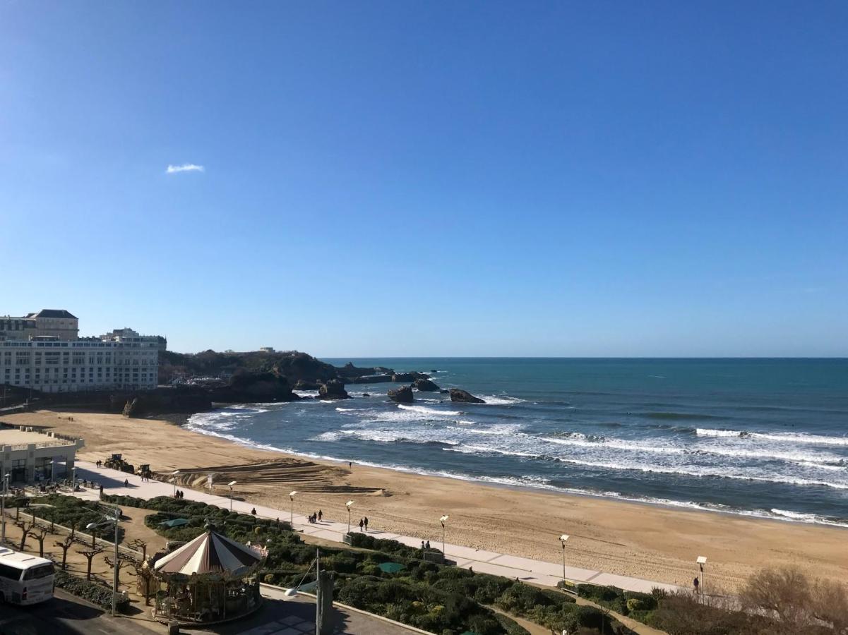 L'océan à perte de vue, la grande plage à vos pieds Biarriz Exterior foto