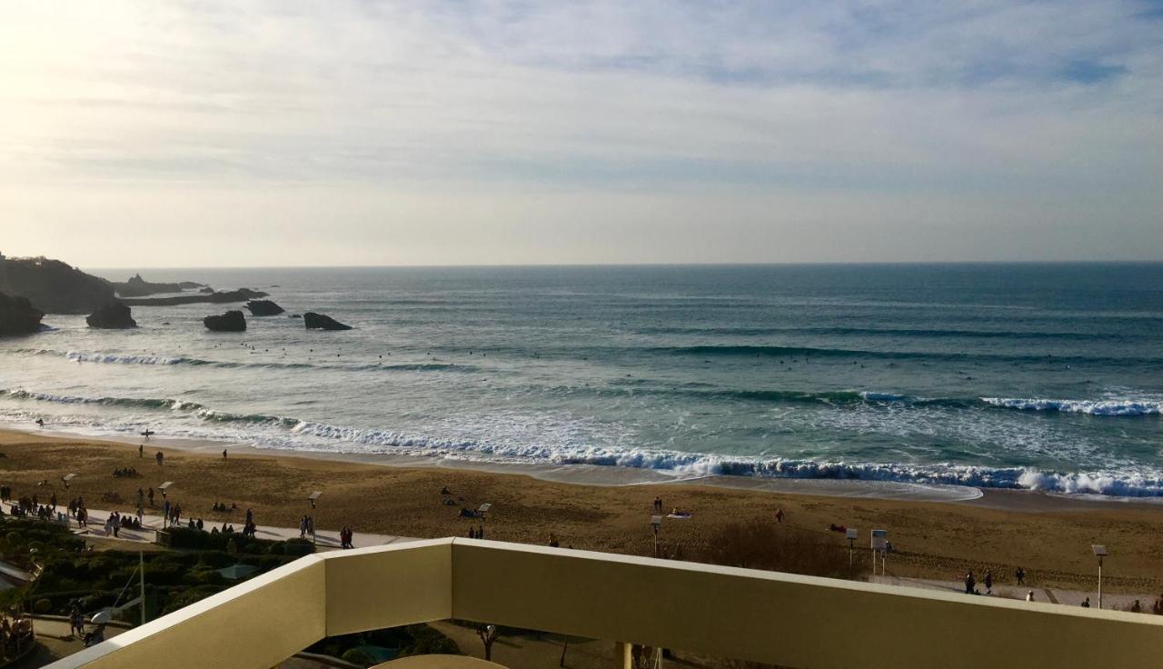 L'océan à perte de vue, la grande plage à vos pieds Biarriz Exterior foto